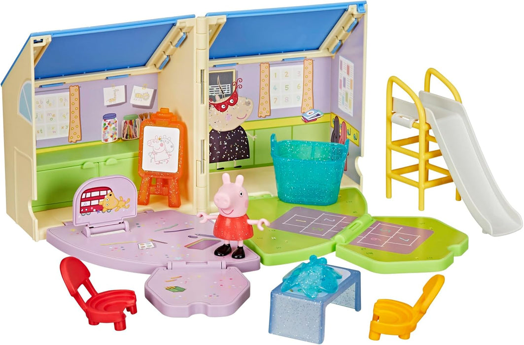 Peppa Pig - Peppa's Pop Open Playgroup Playset