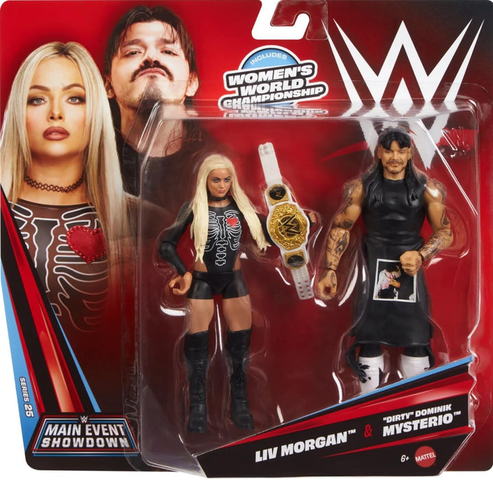 WWE - Liv Morgan & Dirty Dominik Mysterio Main Event Showdown Pack