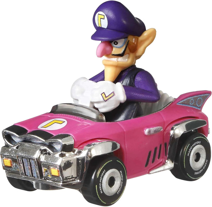 Hot Wheels Mario Kart -  Waluigi Car