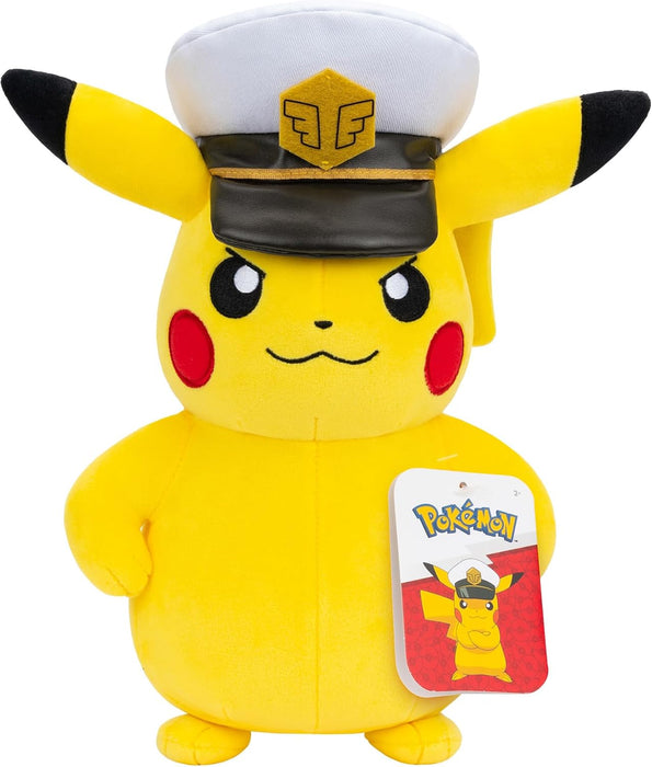 Pokemon - 8" Captain Pikachu Plush