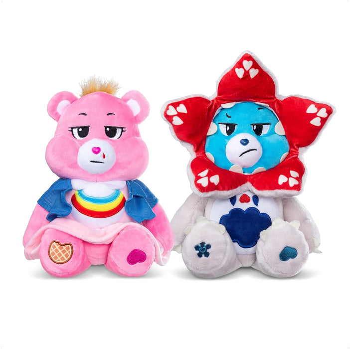 Care Bears X Stranger Things - Cheer As Eleven And Grumpy As Demogorgon 30cm Plushies