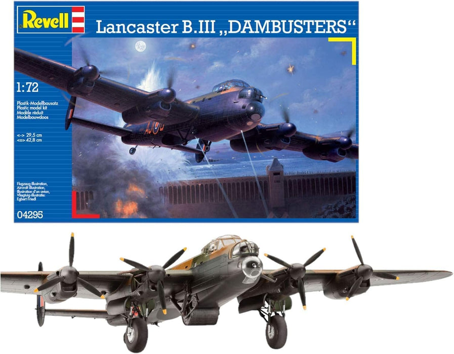 Revell 04295 – Avro Lancaster Dambusters Model Kit (1:72 Scale)