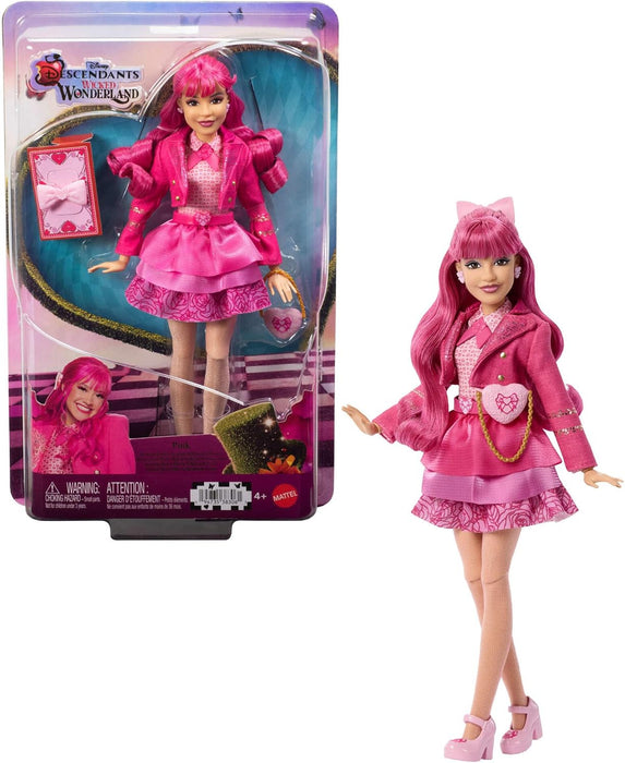 Descendants 5 Pink Younger Daughter of Queen of Hearts Doll