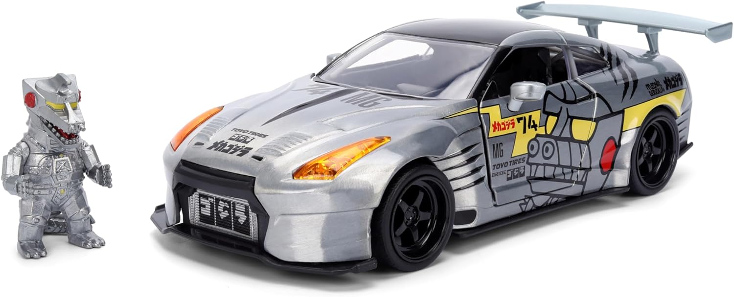 Jada - Godzilla Nissan GTR 1:24 Die-Cast Model Car