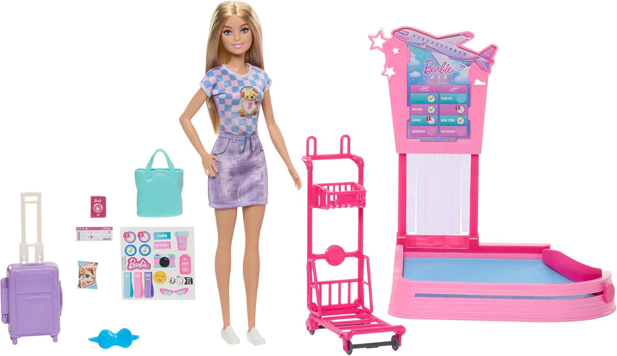 Barbie Dream World Travel Limitless Adventure Playset And Doll