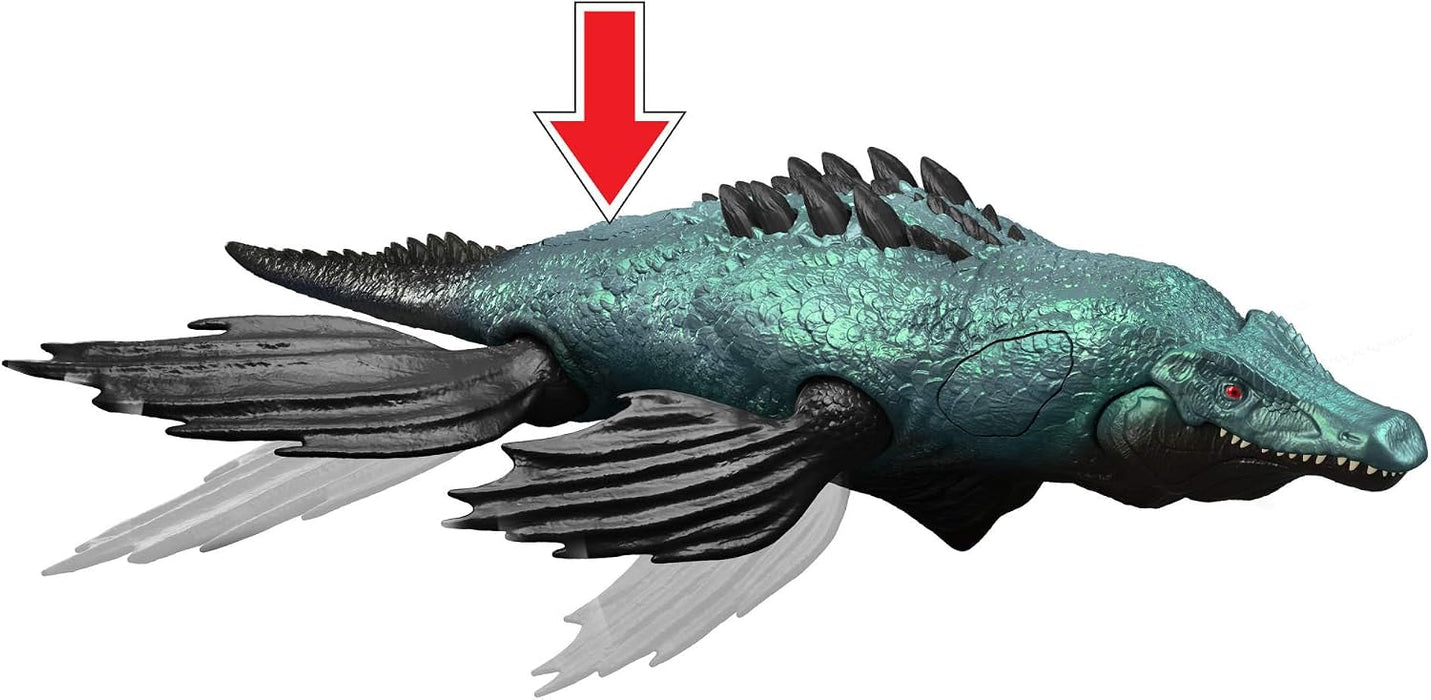 Jurassic World Gigantic Thrashers Liopleuedon Dinosaur