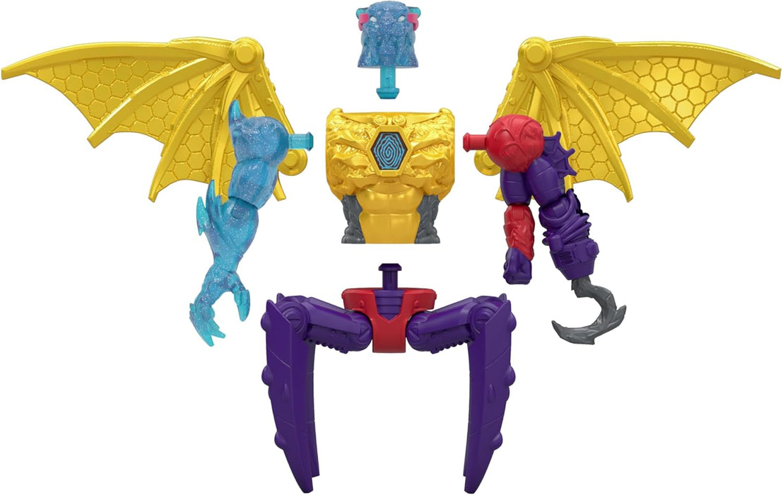 Mr Beast Lab Hybrids - 2 Mix & Match Hyper Fusion Figures
