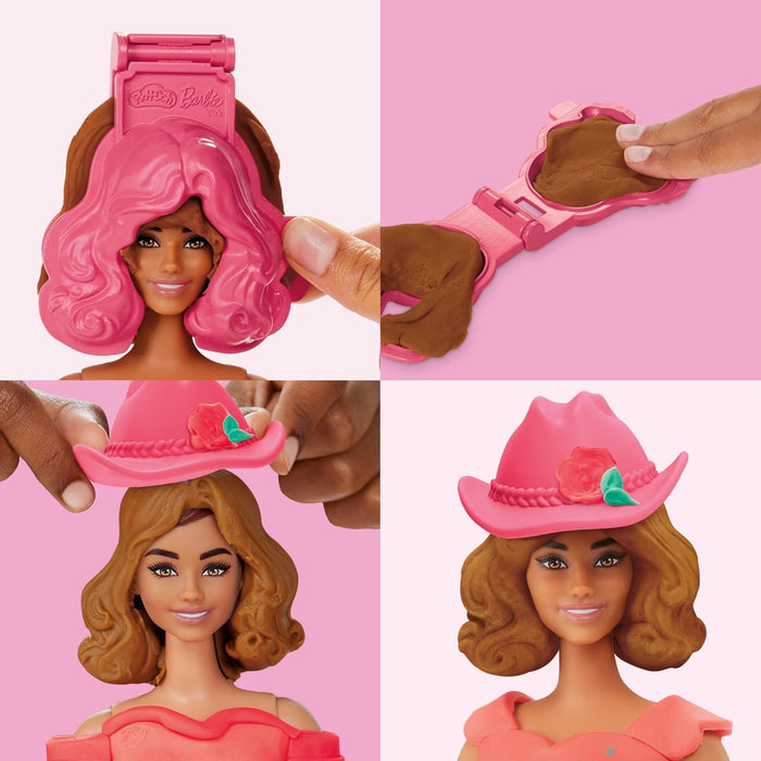 Play Doh - Barbie Florals & Fringe Doll Set
