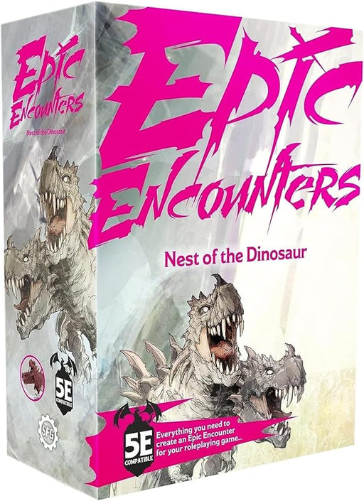 Epic Encounter RPG : Nest of the Dinosaur Board Game