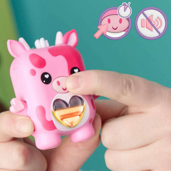 Nano-Mals Mootilda the Pink Cow Electronic Fidget Pet