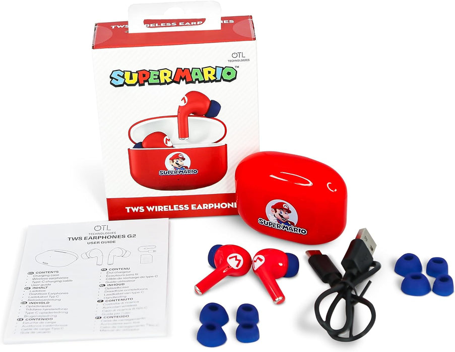 OTL TWS 2G Super Mario Red Earpods