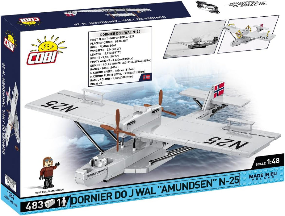 Cobi 1384 - Historical Collection - Dornier Do J Wal "Amundsen" N-25 483 pcs