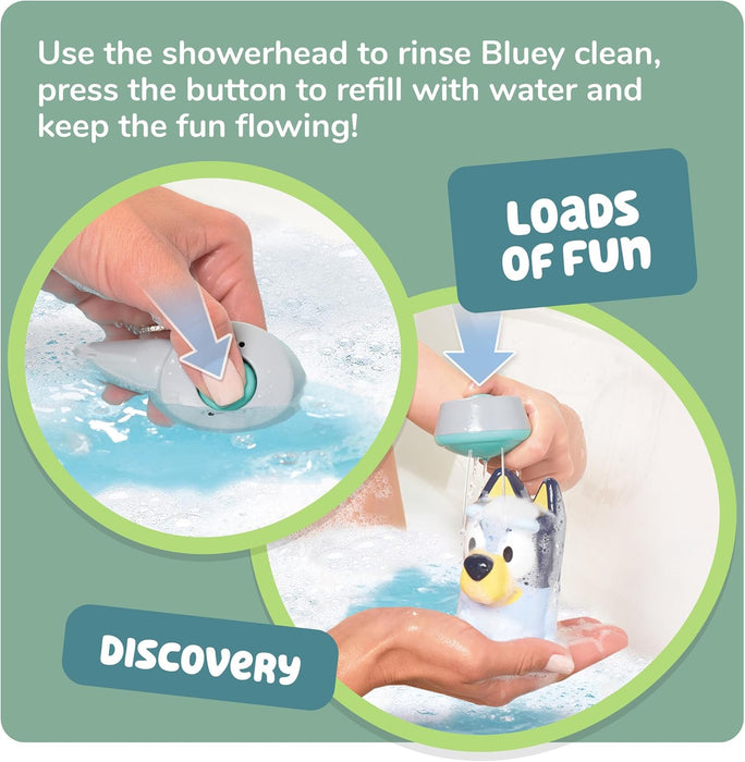 Tomy Toomies - Shower & Scrub Bluey Bath Toy