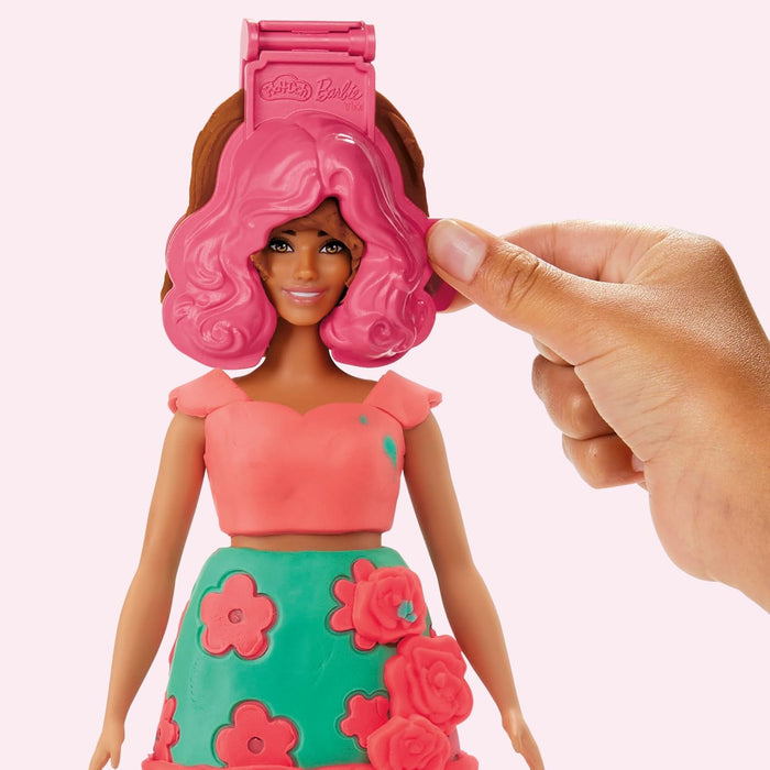 Play Doh - Barbie Florals & Fringe Doll Set