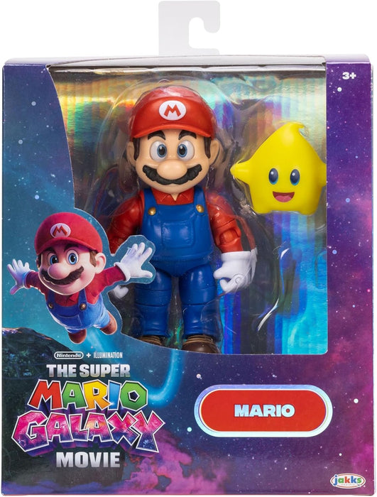 The Super Mario Galaxy Movie - 5" Mario with Luma Star Action Figure