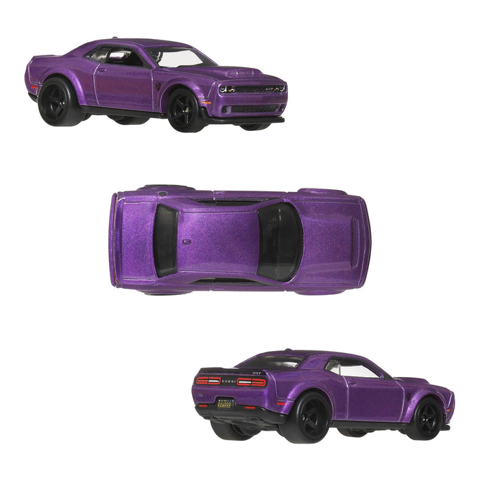 Hot Wheels Premium Car Culture - 2018 Dodge Challenger SRT Demon & 2015 Dodge Charger SRT Twin-Pack