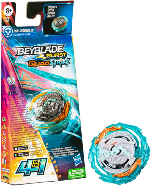 Beyblade Burst Quadstrike - Zeal Nyddhog