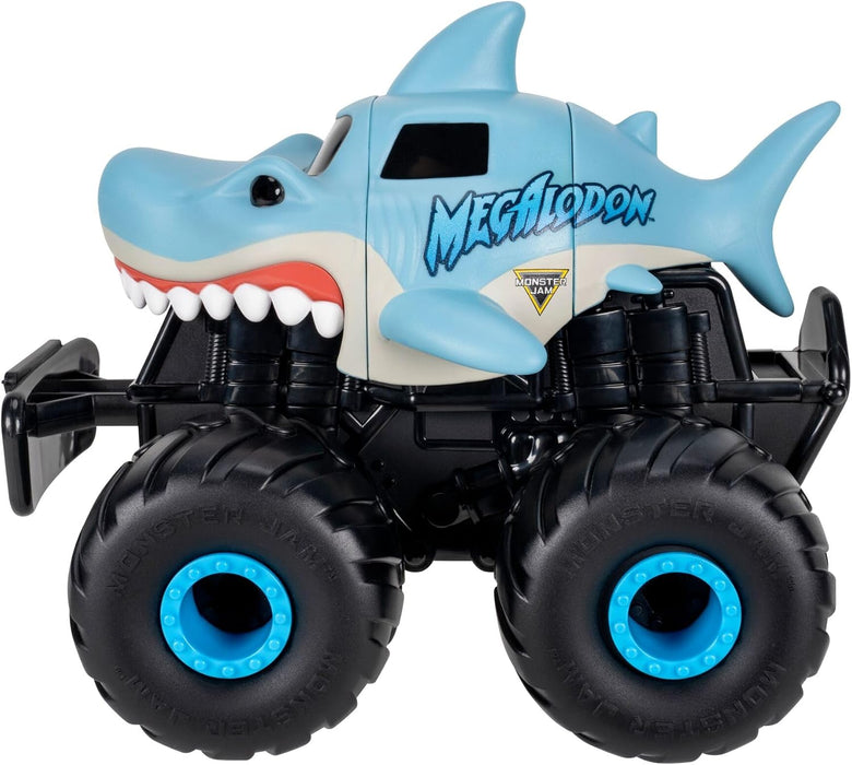 Monster Jam 8'' Monstruction Build & Crash Megalodon