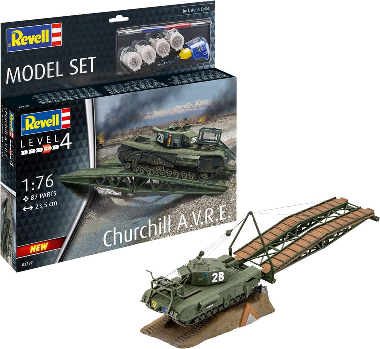REVELL 63297 - Churchill A.V.R.E. 1:76 Scale Model Set