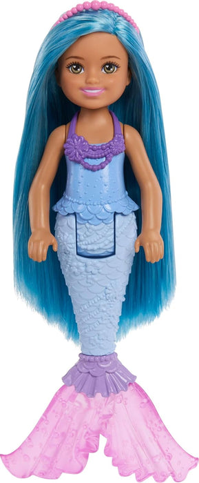 Barbie Chelsea Fantasy Mermaid Doll with Blue Hair
