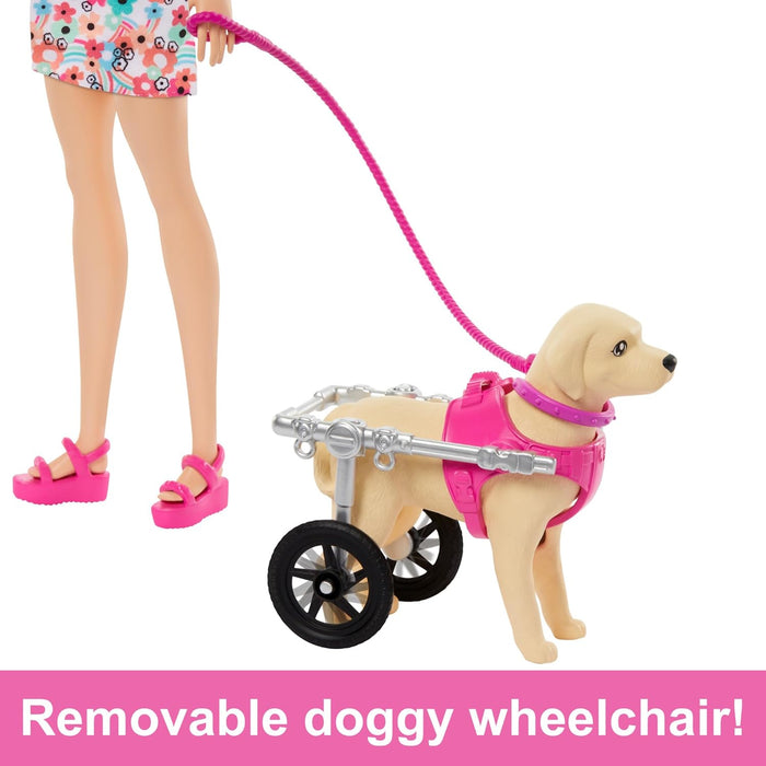 Barbie - Walk And Wheel Playset