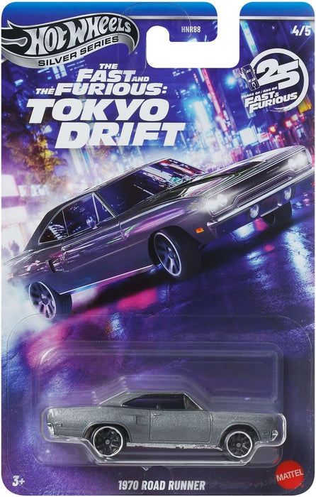 Hot Wheels Silver Series Fast & Furious Tokyo Drift - 1970 Road Runner