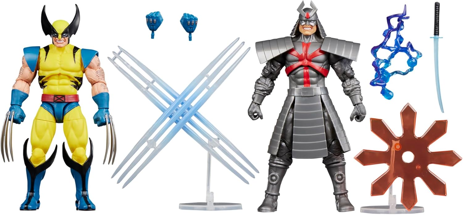 Marvel Legends Series - Gamerverse: Wolverine vs Silver Samurai Action Figure Pack