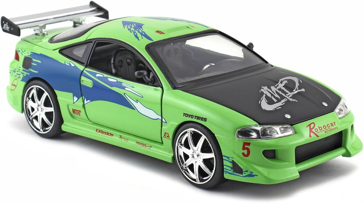 Jada Fast & Furious 1995 Mitsubishi Eclipse Die-Cast 1:24 Car