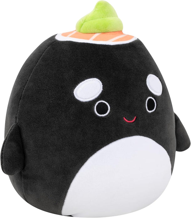 Squishmallows - 7.5'' Kai The Black Sushi Orca Whale Plush