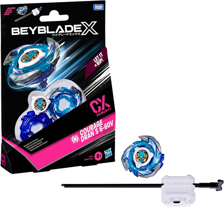 Beyblade X CX - Courage Dran S 6-60V Attack Type Starter Pack