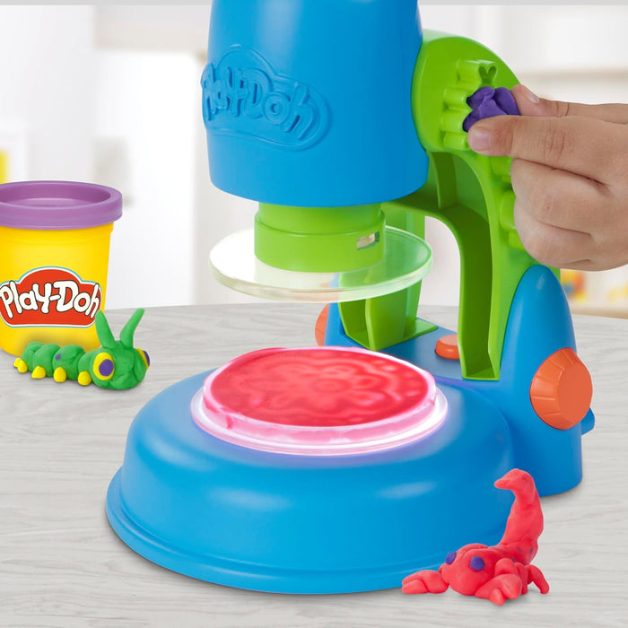 Play-Doh Wonder Glow Microscope Playset