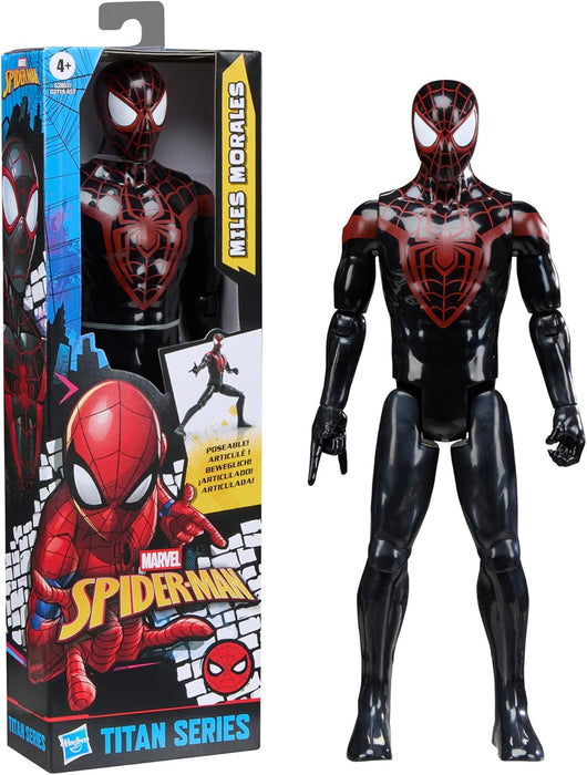 Marvel Spider-Man Miles Morales Figure Titan Series Action Figure