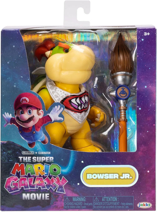 The Super Mario Galaxy Movie - 5" Bowser Jr with Paint Brush Action Figure