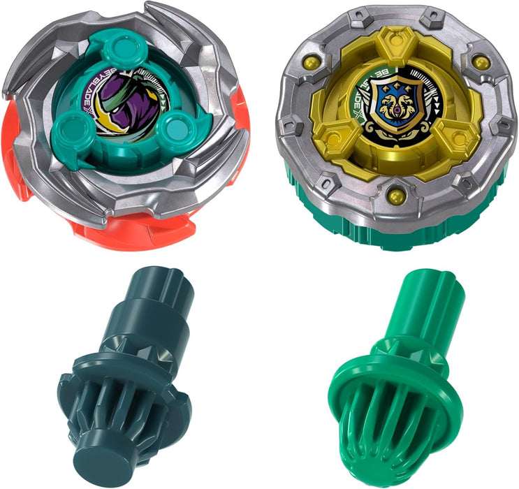 Beyblade X  Cutter Shinobi LF & Rampart Aegis GB Sneak Attack Battle Set