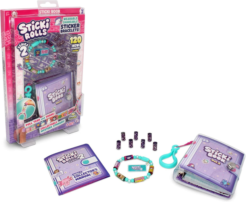 Sticki Rolls - Series 2 Sticki Book Pack