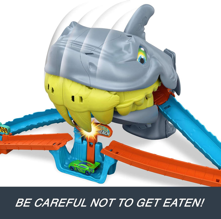 Hot Wheels City Shark Beach Playset