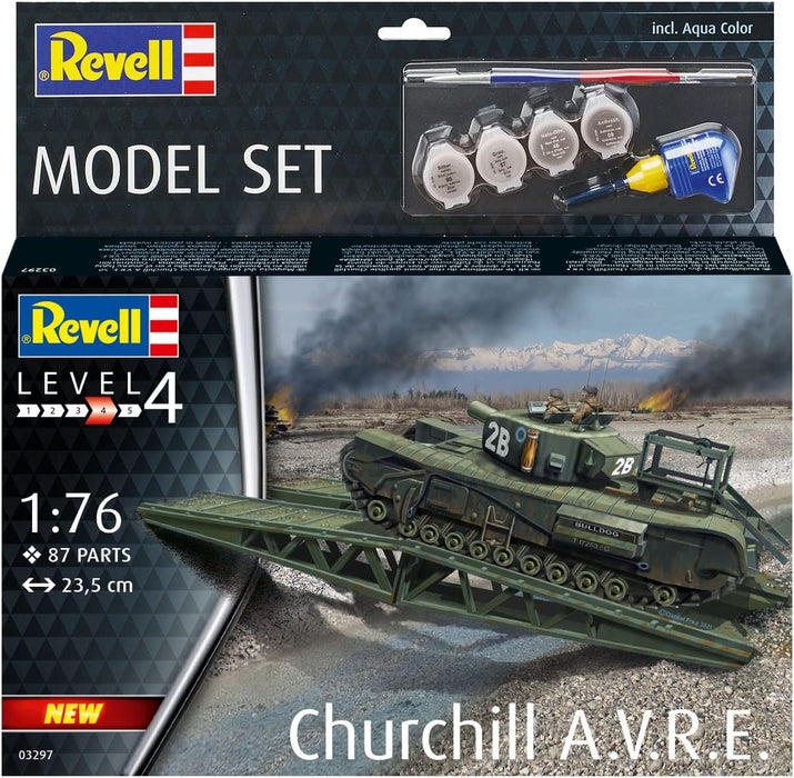 REVELL 63297 - Churchill A.V.R.E. 1:76 Scale Model Set
