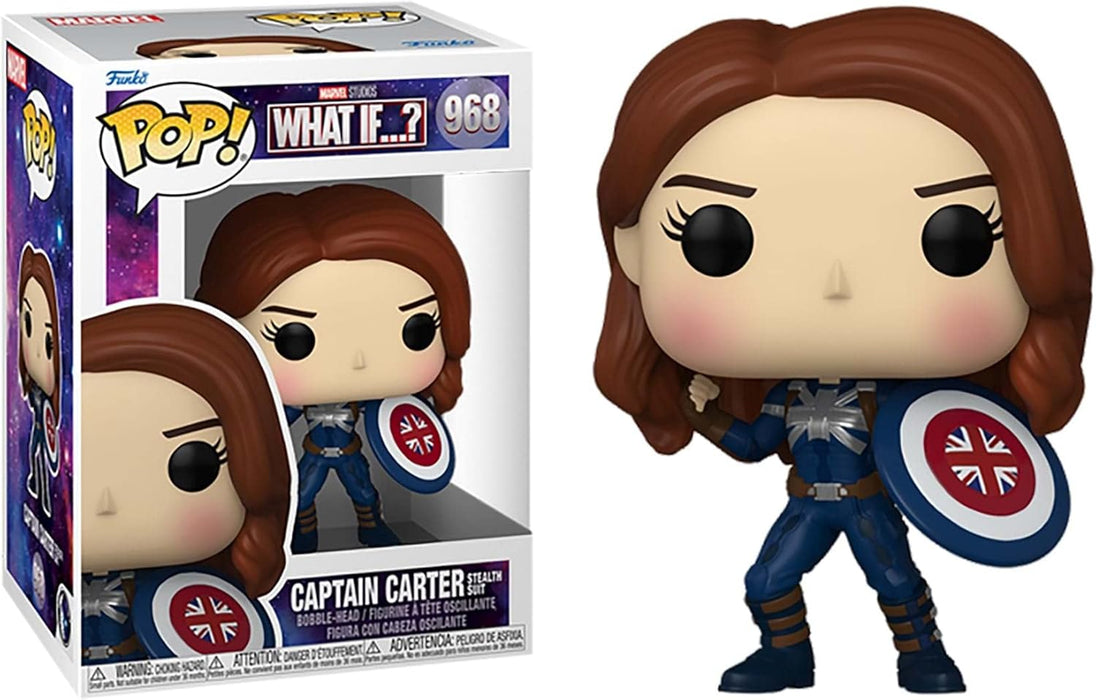 Funko - Marvel What If Captain Carter Posen POP! Vinyl (Special Edition) Figure