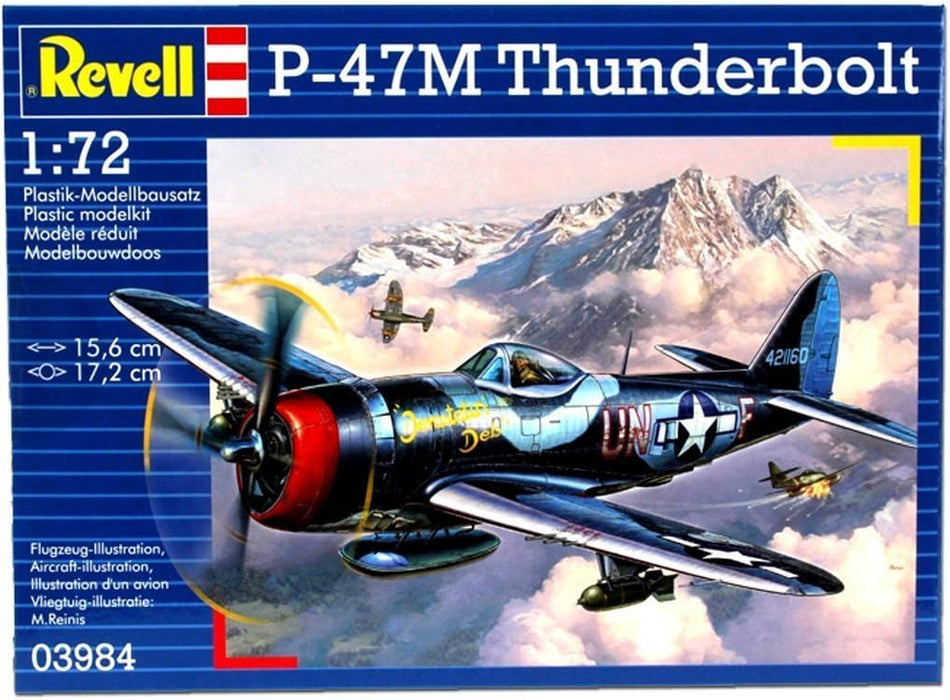 REVELL 03984 - P-47 M Thunderbolt 1:72 Scale Model Plane