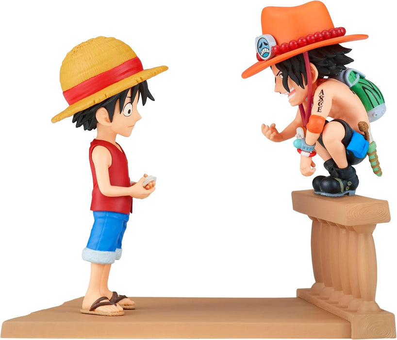 One Piece - Luffy & Ace PVC Statue