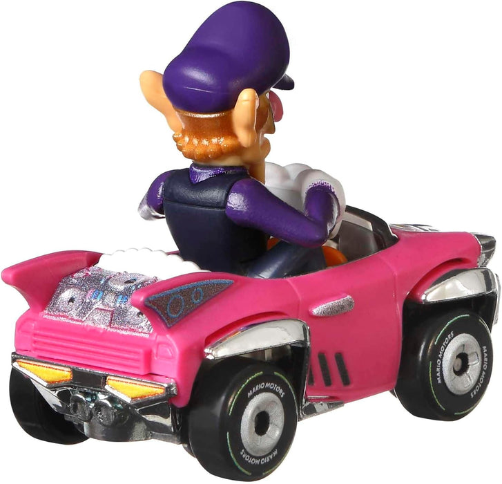 Hot Wheels Mario Kart -  Waluigi Car
