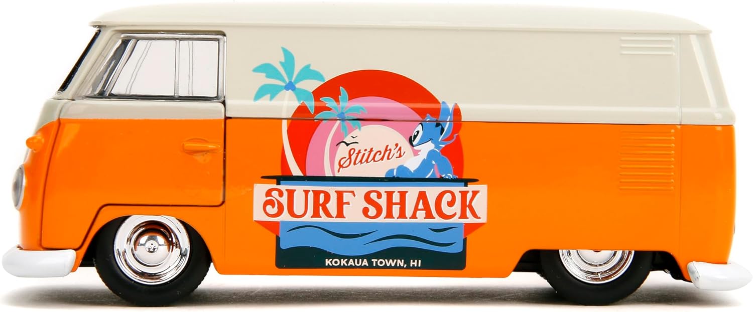 Jada - Lilo And Stitch 1961 VW Bus 1:32 Die-Cast Collectible Car