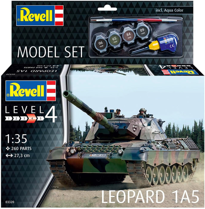 REVELL 63320 -  Leopard 1A5 1:35 Scale Model Set