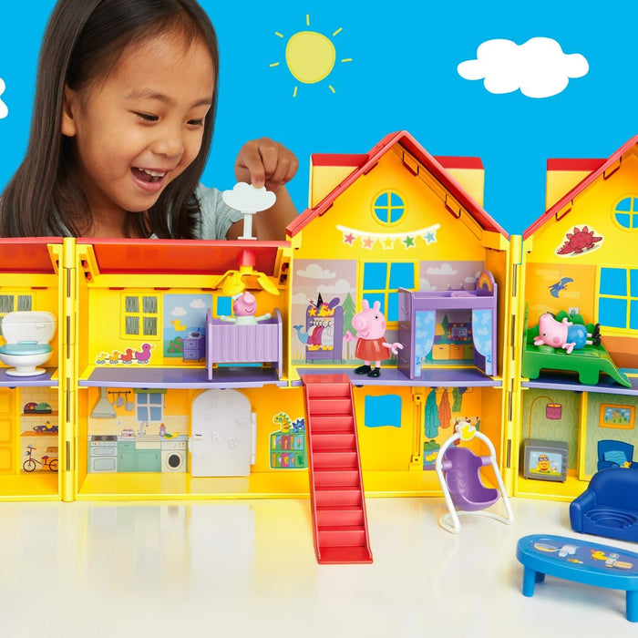 Peppa Pig - Peppas Big Fold Out House Playset