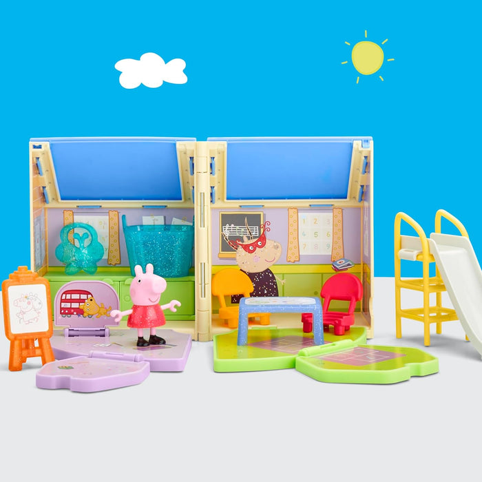 Peppa Pig - Peppa's Pop Open Playgroup Playset