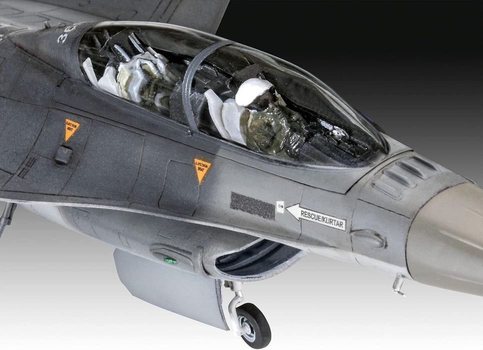 REVELL 63844 - Lockheed Martin F-16D Tigermeet 2014 1:72 Scale Model Set