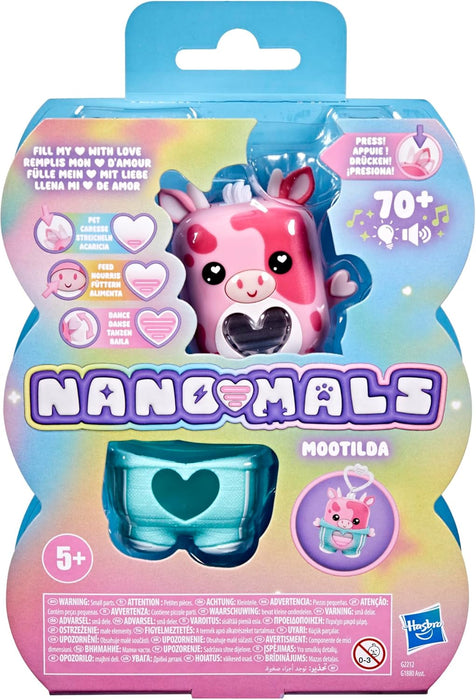 Nano-Mals Mootilda the Pink Cow Electronic Fidget Pet