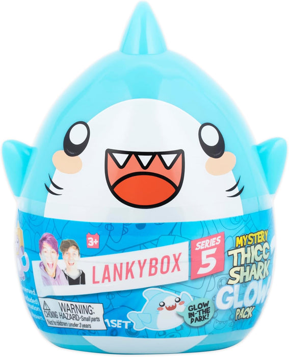 Lankybox Thicc Shark Mystery Glow Pack Toys (Series 5)