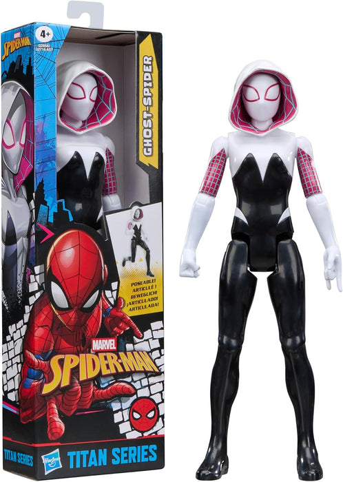Marvel Spider-Man  Ghost Spider Figure Titan Series Action Figure