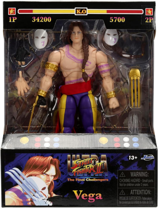 Jada - Street Fighter Vega 6" Deluxe Collector Figure